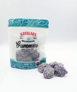 Kaya Labs - Sour Grape Slices Edibles 300mg